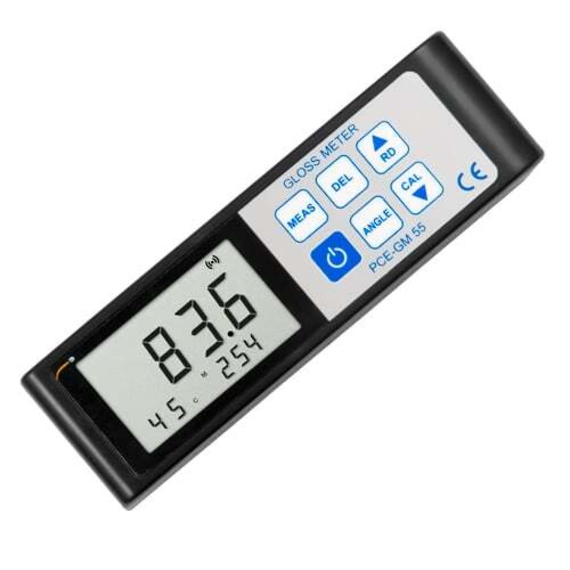 PCE Gloss Meter — 3-Angle, 20°, 45°, 75°, Model# PCE-GM 55